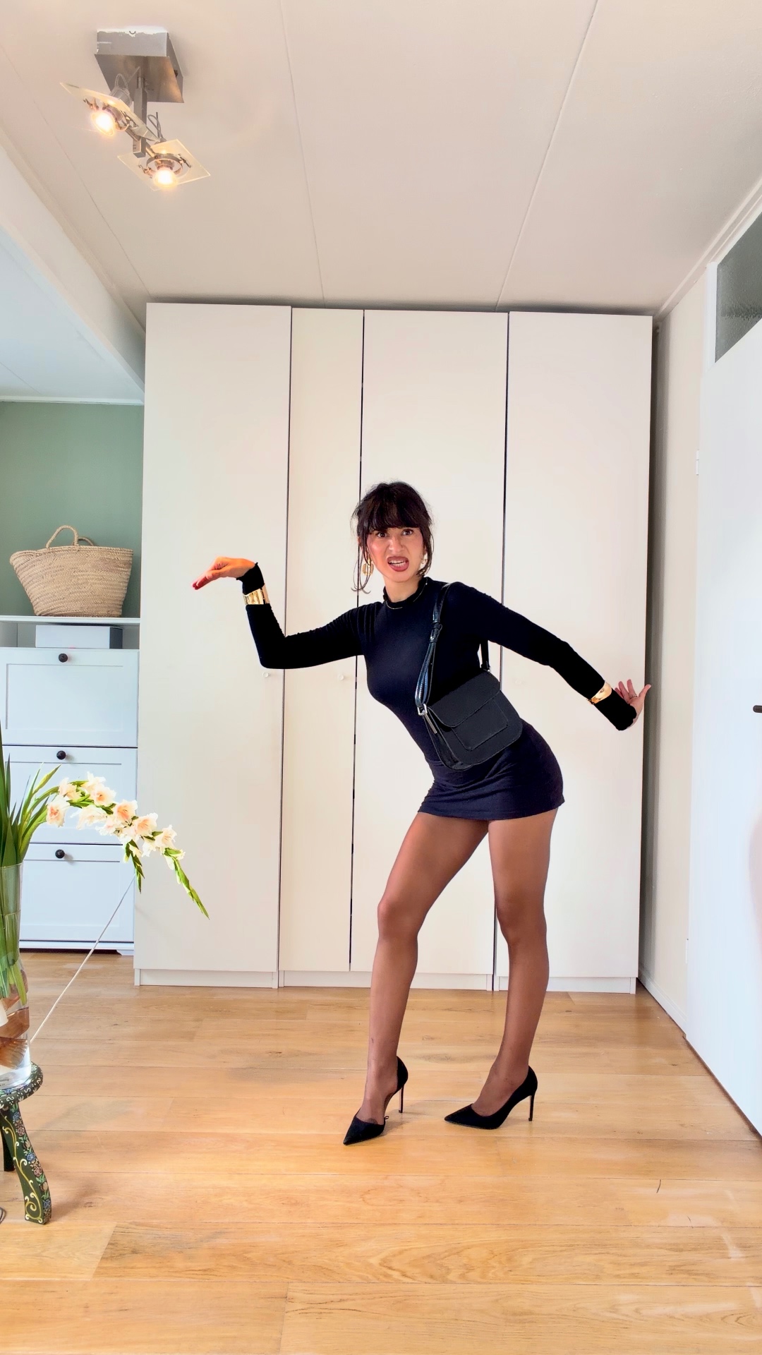Cissa Parrela em um momento divertido